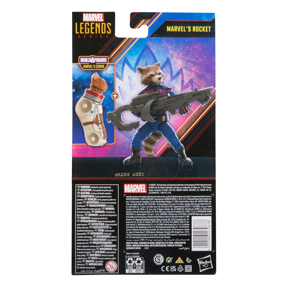 Marvel Legends - Rocket (GOTG Vol. 3) Hasbro Actionfigur