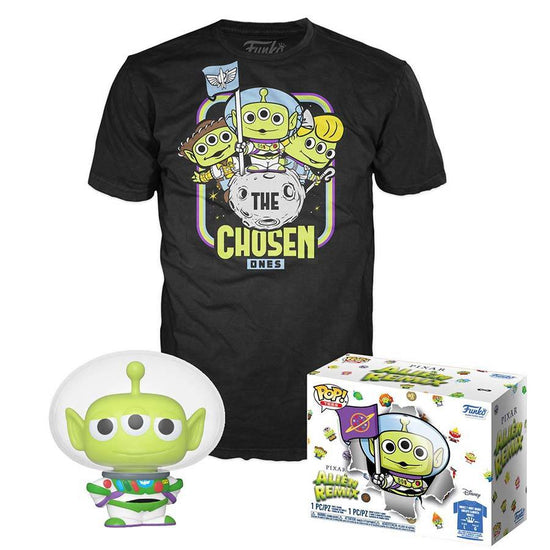 Disney | Pixar Alien Remix (Exc) Funko Pop Figur & T-Shirt - Stuffbringer