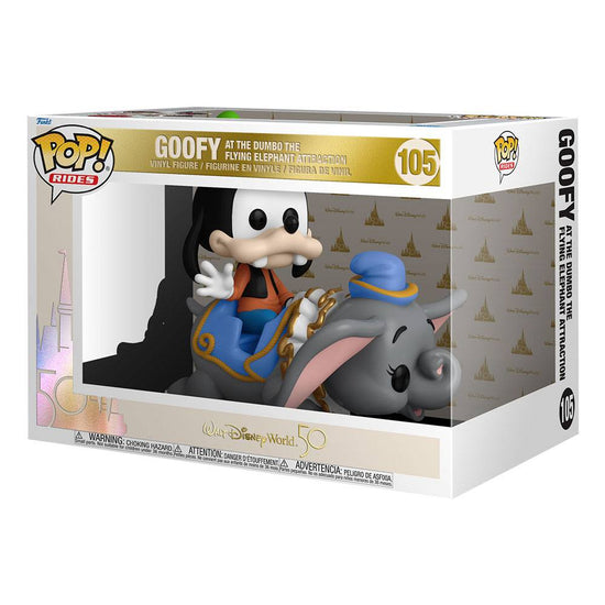 Walt Disney World | Goofy (Dumbo Attraction) Funko Pop Rides Figur