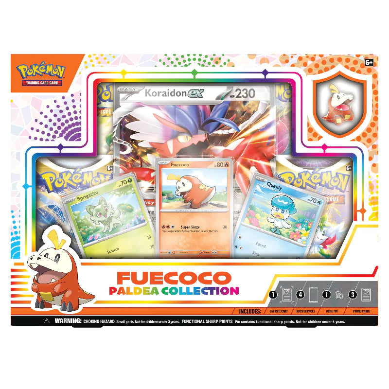 Pokemon Karten | Fuecoco - Paldea Collection Box (Englisch)