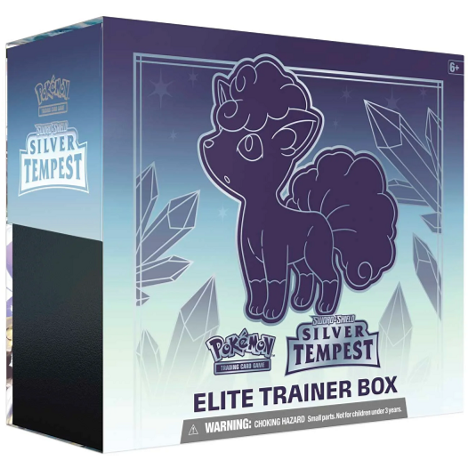 Pokemon Karten | Sword & Shield Silver Tempest Elite Trainer Box (Englisch)