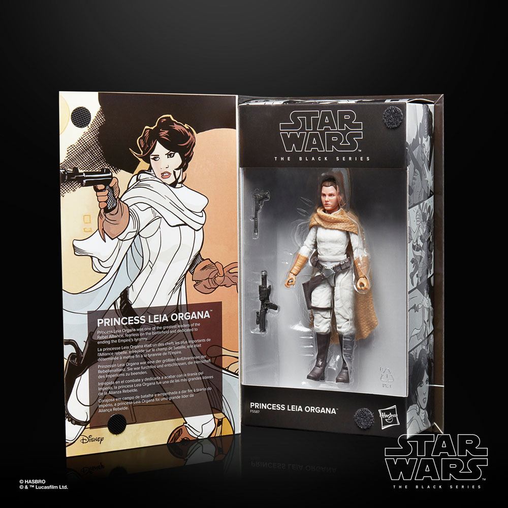 Star Wars | Princess Leia Organa (Black Series) Actionfigur