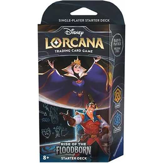 Disney Lorcana Karten - ROTF Amber & Sapphire Starter Deck (Englisch)