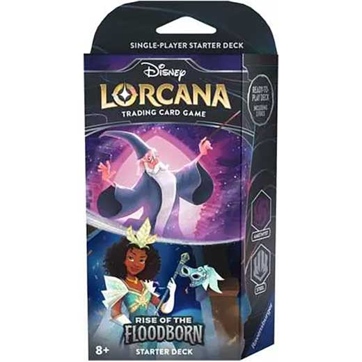 Disney Lorcana Karten - ROTF Amethyst & Steel Starter Deck (Englisch)