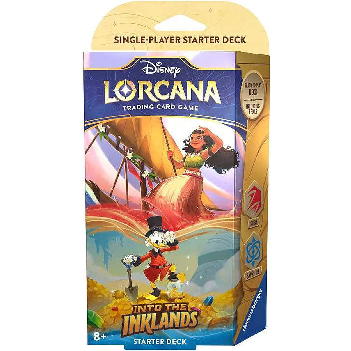 Disney Lorcana Karten - ITI Ruby & Sapphire Starter Deck (Englisch)