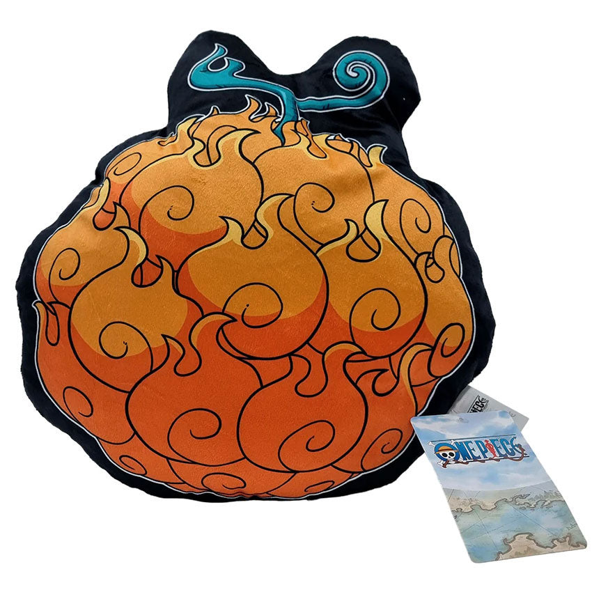 One Piece - Feuer-Feuer Teufelsfrucht Kissen (36 cm)