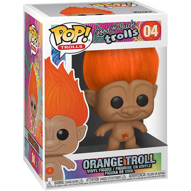 Trolls | Orange Troll Funko Pop Vinyl Figur