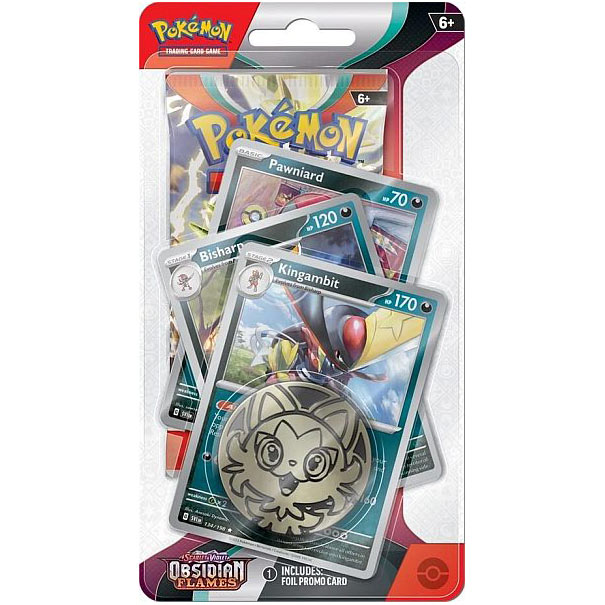 Pokemon Karten - Obsidian Flames - Kingambit Premium Checklane Blister (Englisch)