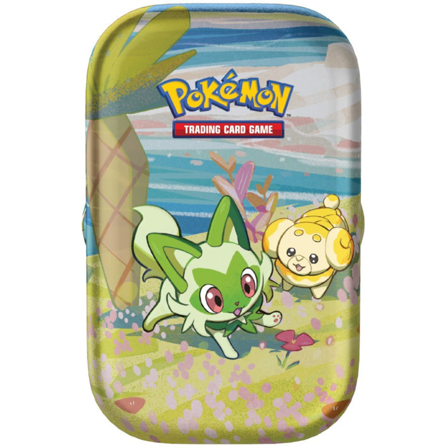 Pokemon Karten - Paldea Friends - Sprigatito & Fidough Mini Tin (Englisch)