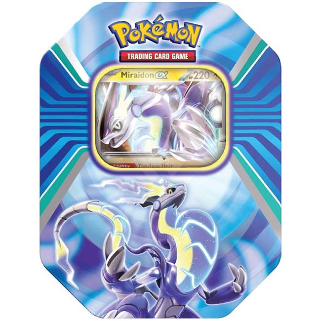 Pokemon Karten - Paldea Legends - Miraidon Tin Box (Englisch)