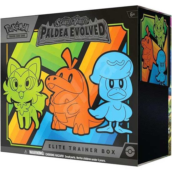 Pokemon Karten - Paldea Evolved - Elite Trainer Box (Englisch)