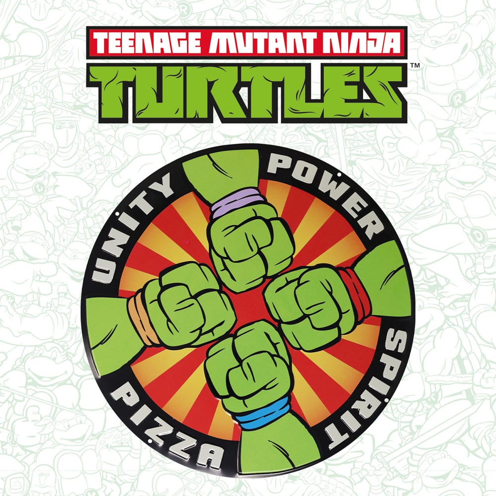 Teenage Mutant Ninja Turtles - Pizza Power Blechschild