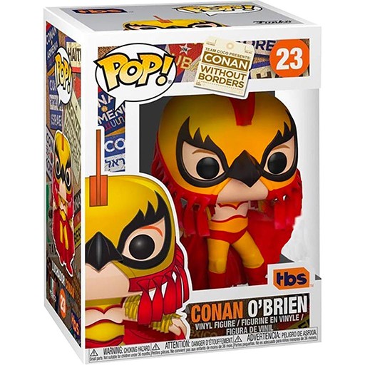 Conan O'Brien | Luchador (Exc) Funko Pop Vinyl Figur