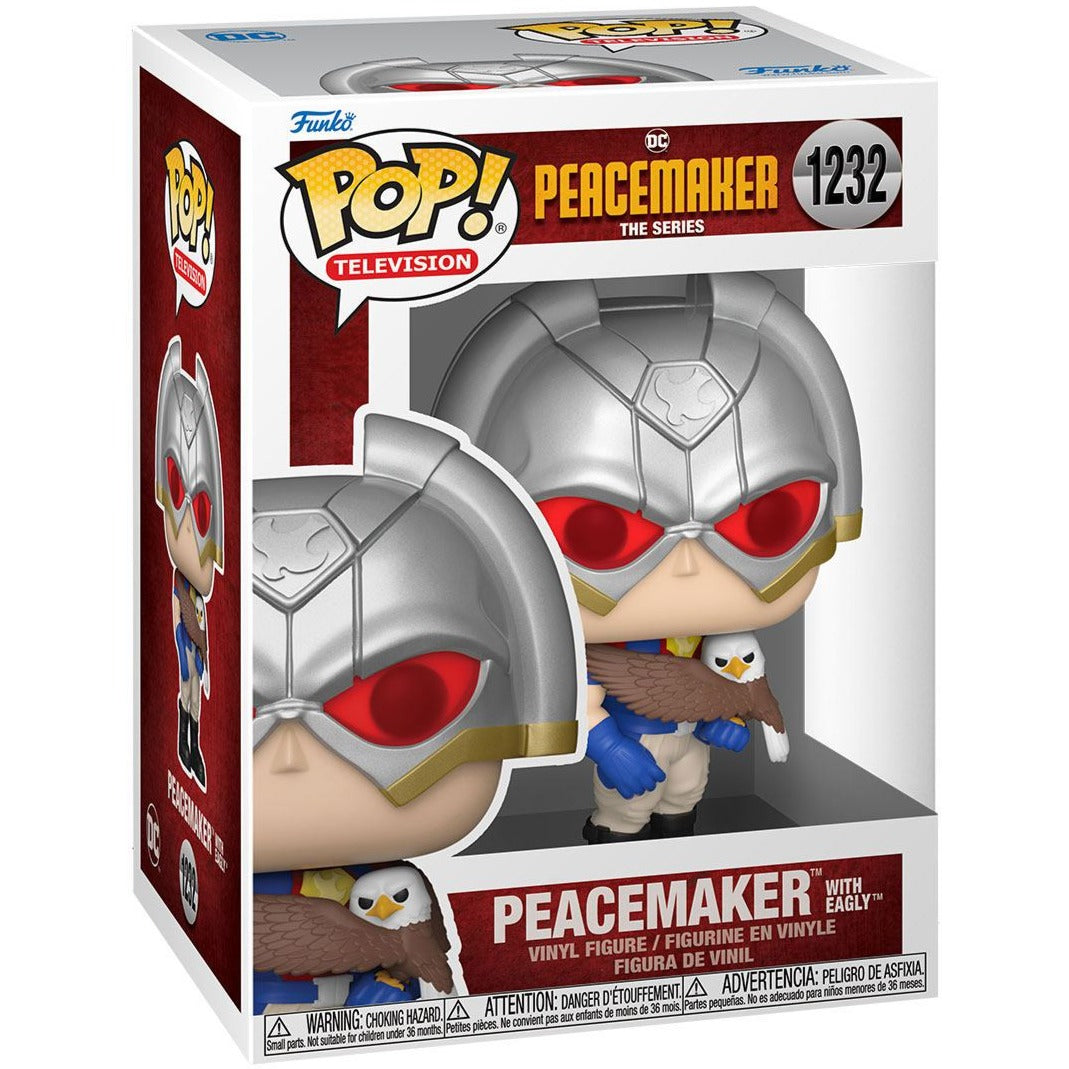 DC Comics | Peacemaker with Eagly Funko Pop Vinyl Figur