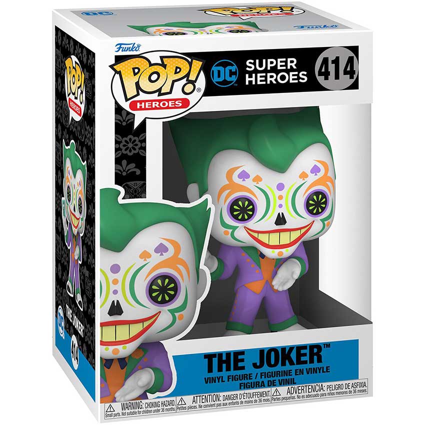 DC Comics - Dia de Los | The Joker Funko Pop Vinyl Figur