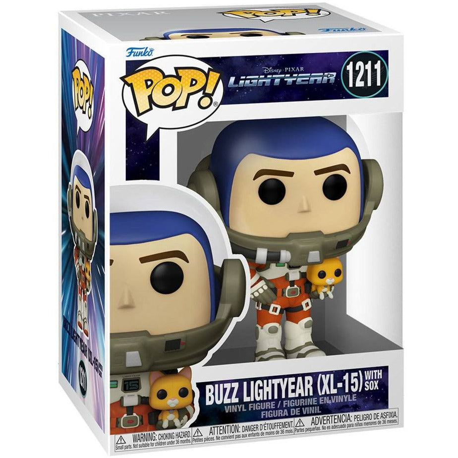 Disney - Lightyear | Buzz & Sox Funko Pop Vinyl Figur