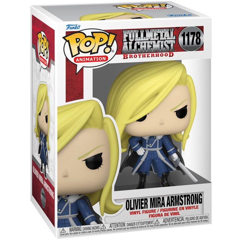 Fullmetal Alchemist Brotherhood | Olivier Mira Armstrong Funko Pop Vinyl Figur