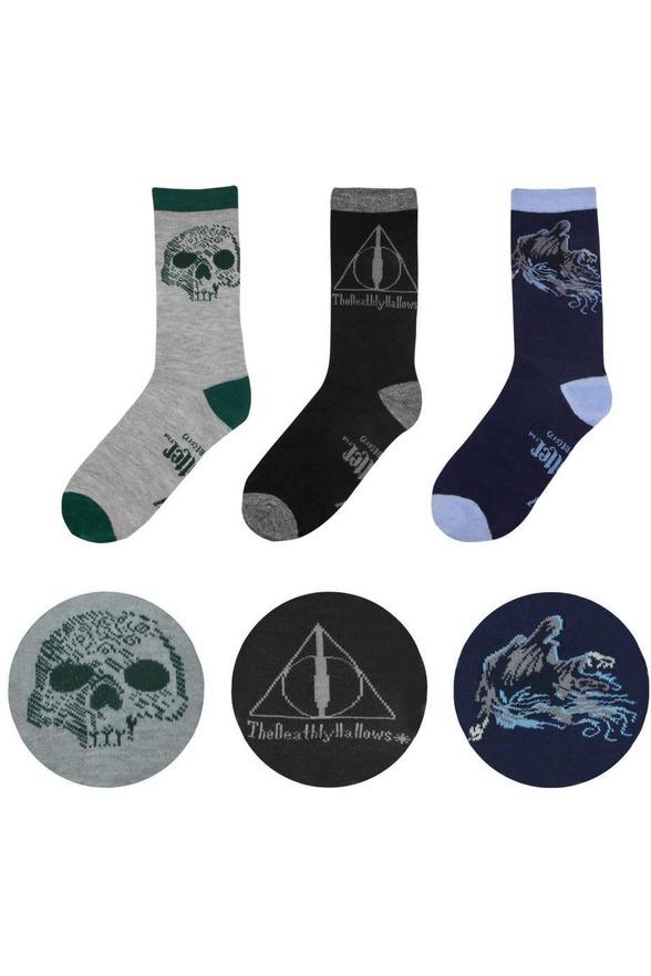 Harry Potter | Deathly Hallows Socken 3er Pack - Stuffbringer