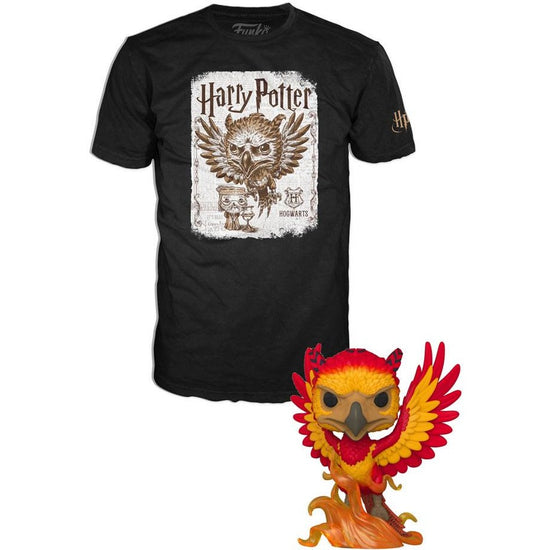 Laden Sie das Bild in den Galerie-Viewer, Harry Potter | Fawkes (Exc) Funko Pop Figur &amp;amp; T-Shirt
