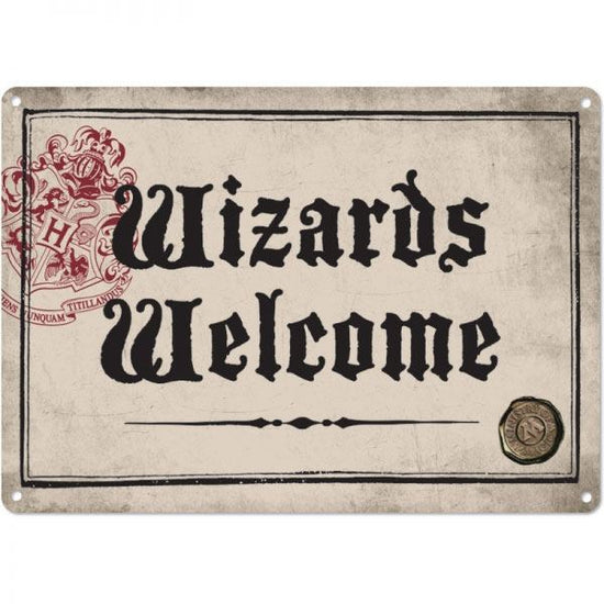 Harry Potter | Wizards Welcome Blechschild - Stuffbringer