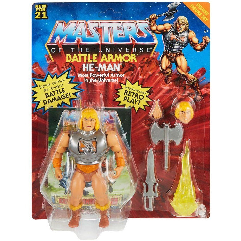 Masters of the Universe | Battle Armor He-Man (Deluxe) Actionfigur