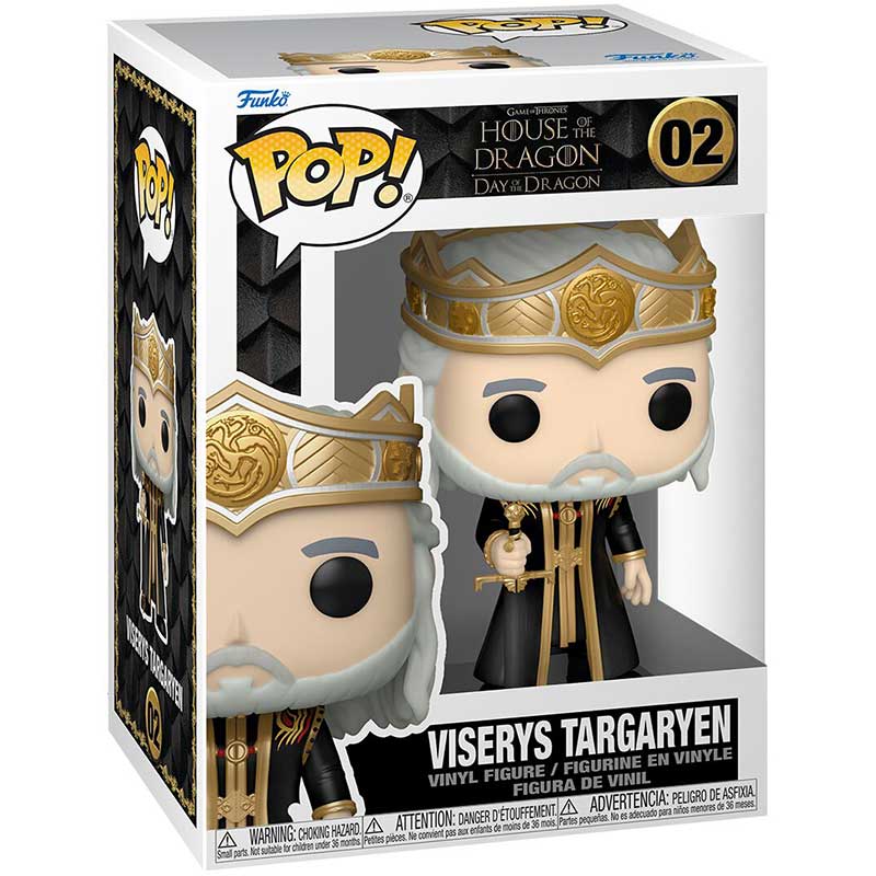 House of the Dragon | Viserys Targaryen Funko Pop Vinyl Figur