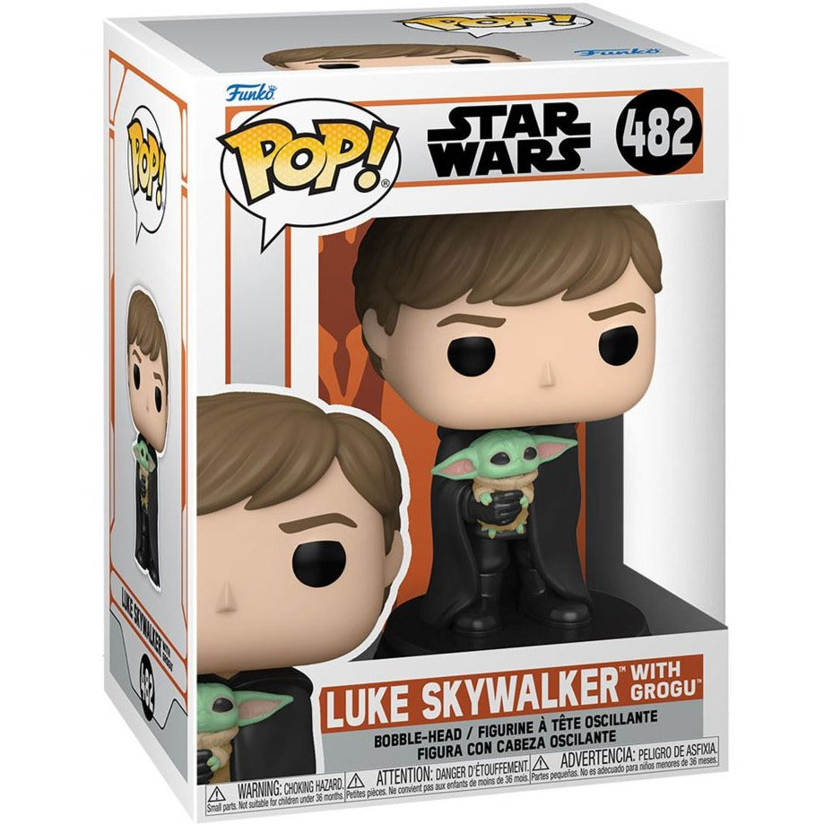 Star Wars - The Mandalorian | Luke Skywalker & Grogu Funko Pop Vinyl Figur