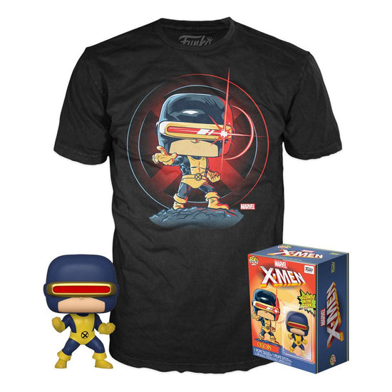 Marvel 80th | First Appearance Cyclops (Exc) Funko Pop Figur & T-Shirt - Stuffbringer