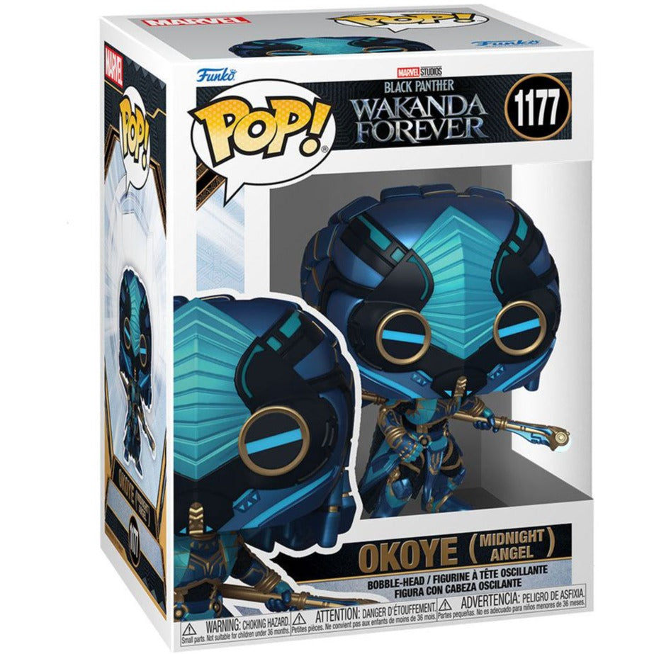 Marvel (1177) Black Panther - Okoye (Midnight Angel) Funko POP Figur