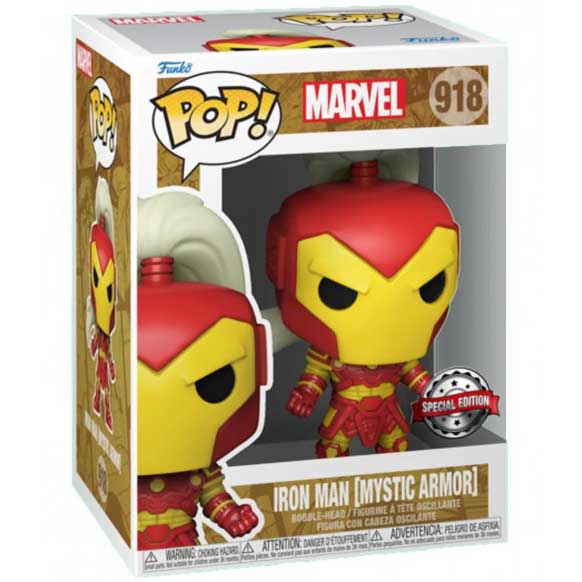 Marvel | (Mystic Armor) Iron Man (Exc) Funko Pop Vinyl Figur