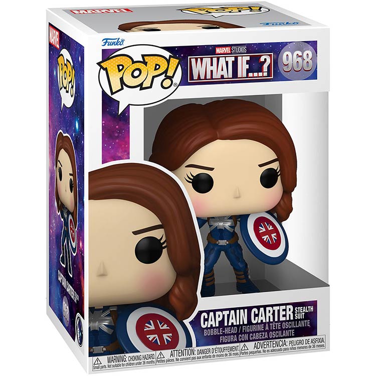 Marvel - What If | Captain Carter (Stealth Suit) Funko Pop Vinyl Figur