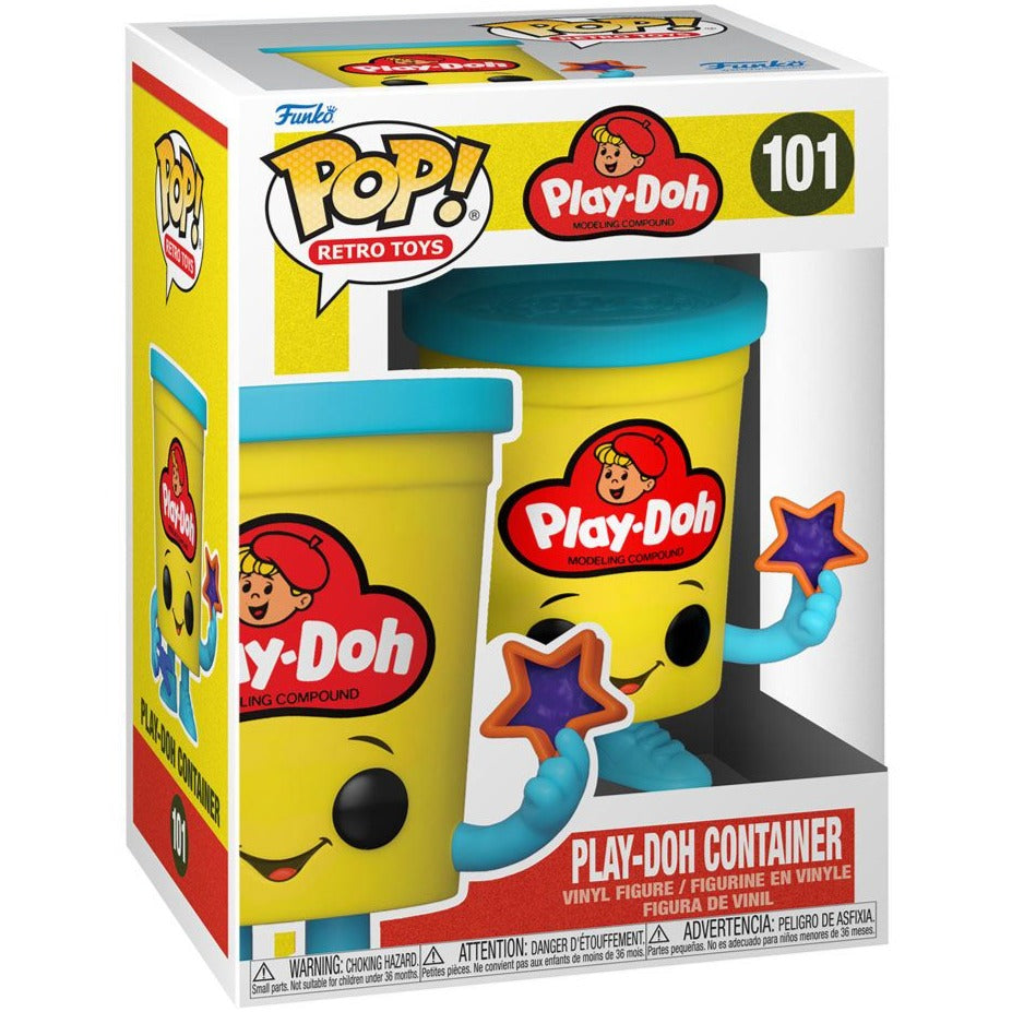 Retro Toys | Play-Doh Container Funko Pop Vinyl Figur