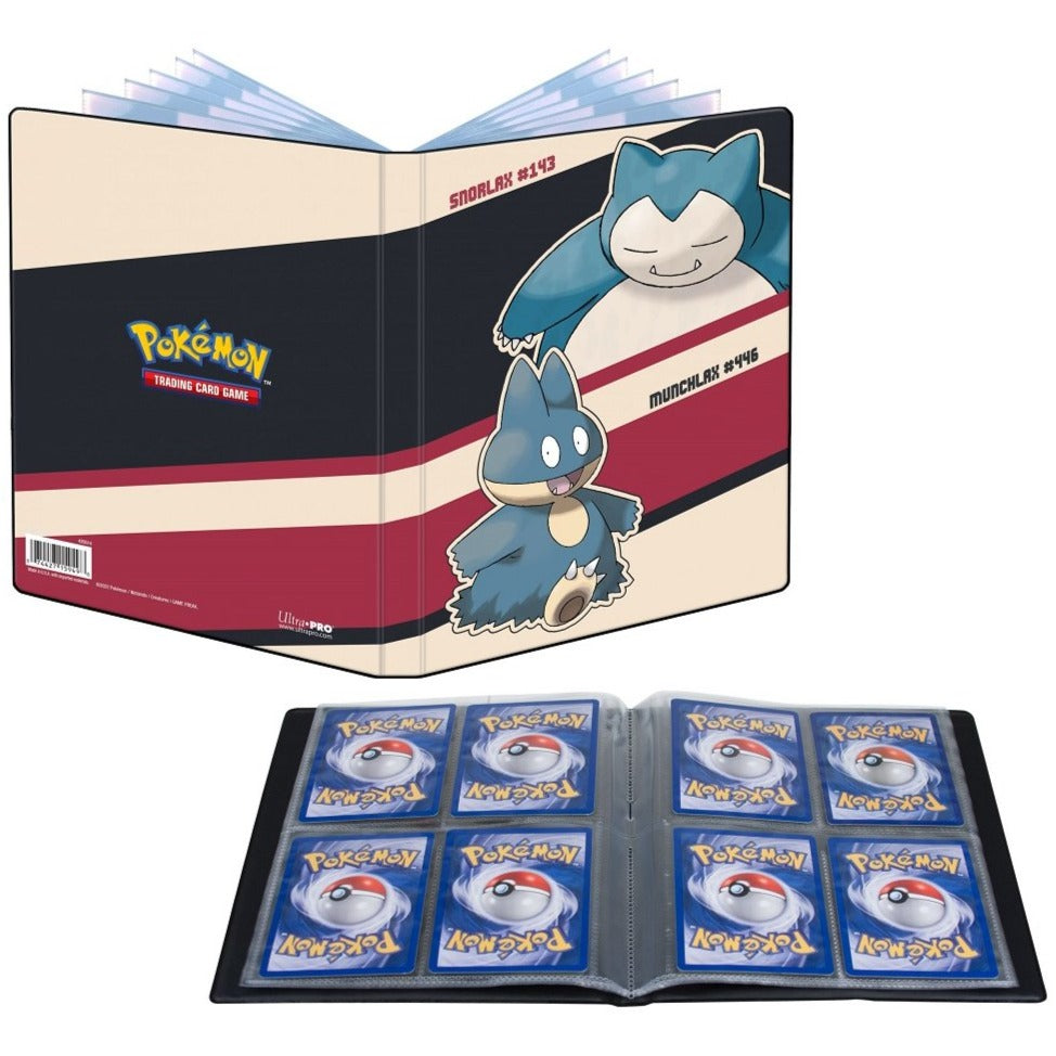 Pokemon - Snorlax & Munchlax Ultra-Pro 4-Pocket Album