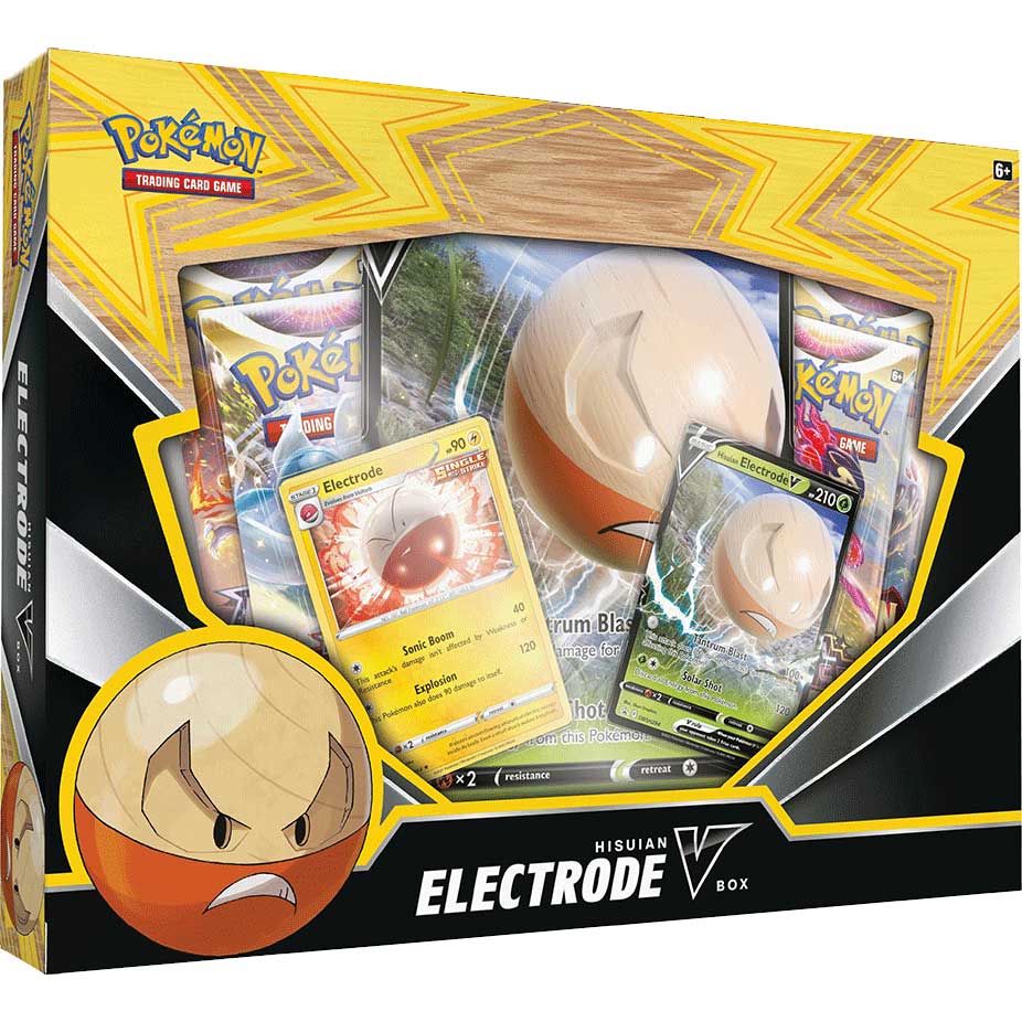 Pokemon Karten | Hisuian Electrode V Box (Englisch)