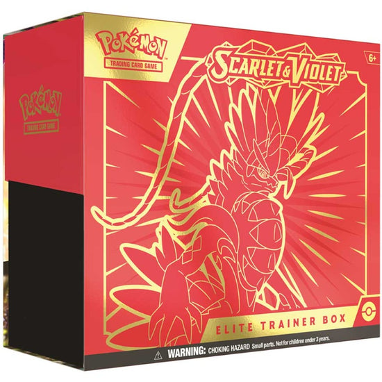 Pokemon Karten - Scarlet & Violet - Koraidon Elite Trainer Box (Englisch)