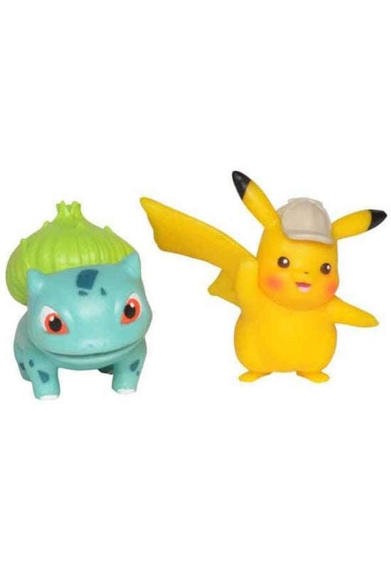 Pokemon | Pikachu & Bisasam Battle Figuren 2er-Set - Stuffbringer