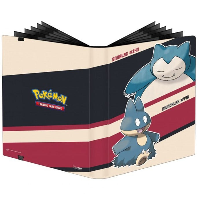 Pokemon | Snorlax & Munchlax Pro-Binder Sammelalbum (Ultra-Pro A4 mit 180 Fächern)