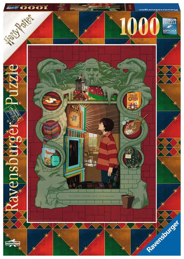 
                      
                        Ravensburger Puzzle | Harry Potter bei der Weasley Familie (1000 Teile) - Stuffbringer
                      
                    