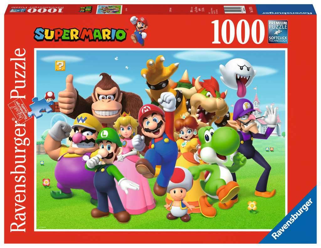 Laden Sie das Bild in den Galerie-Viewer, Ravensburger Puzzle | Nintendo - Super Mario (1000 Teile) - Stuffbringer

