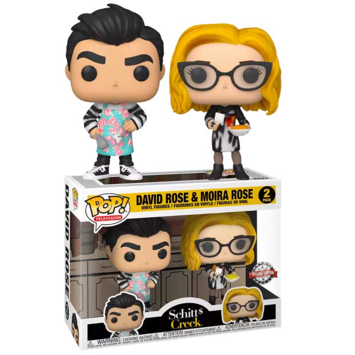 Schitt's Creek | Moira & David Rose (Exc) Funko Pop Vinyl Figuren 2-Pack