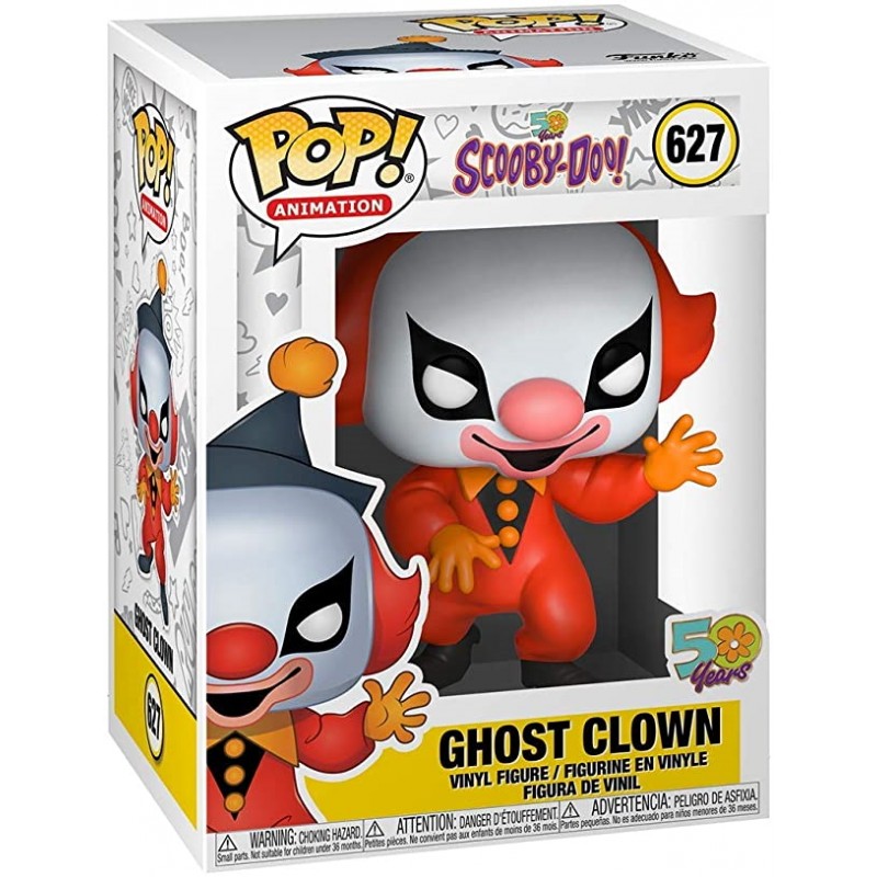 Animation (627) Scooby-Doo - Ghost Clown Funko POP Figur