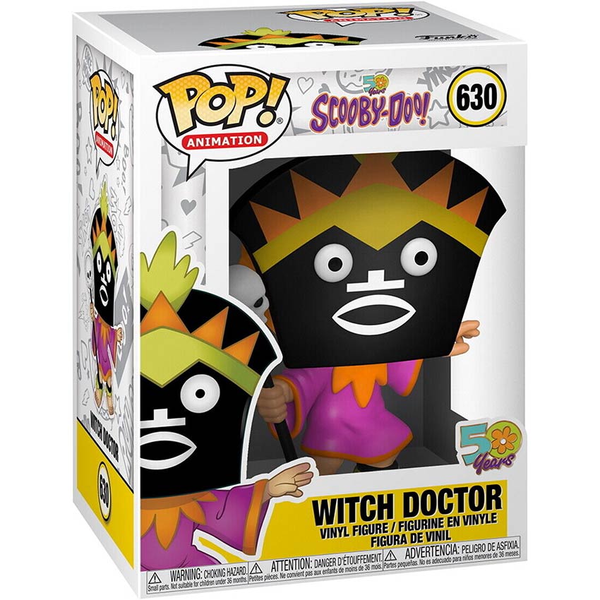 Animation (630) Scooby-Doo - Witch Doctor Funko POP Figur