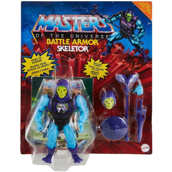 Laden Sie das Bild in den Galerie-Viewer, Masters of the Universe | Battle Armor Skeletor (Deluxe) Actionfigur
