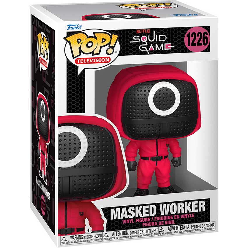 Squid Game | Masked Worker Funko Pop Vinyl Figur