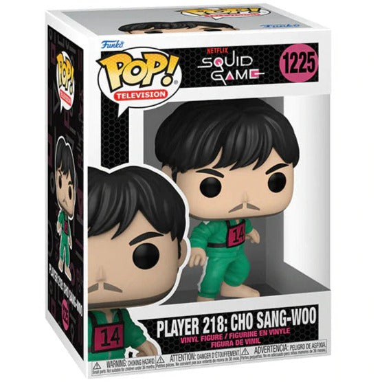 Squid Game | Player 218 - Cho Sang-Woo Funko Pop Vinyl Figur