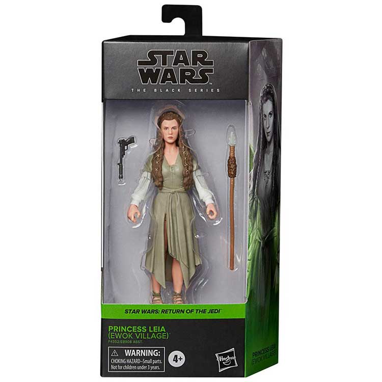 Star Wars | (Ewok Village) Princess Leia (Black Series) Actionfigur