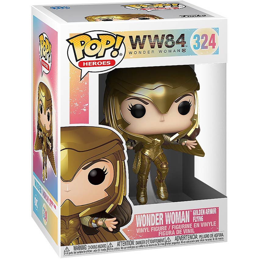 Wonder Woman 1984 | Golden Armor Flying Funko Pop Figur