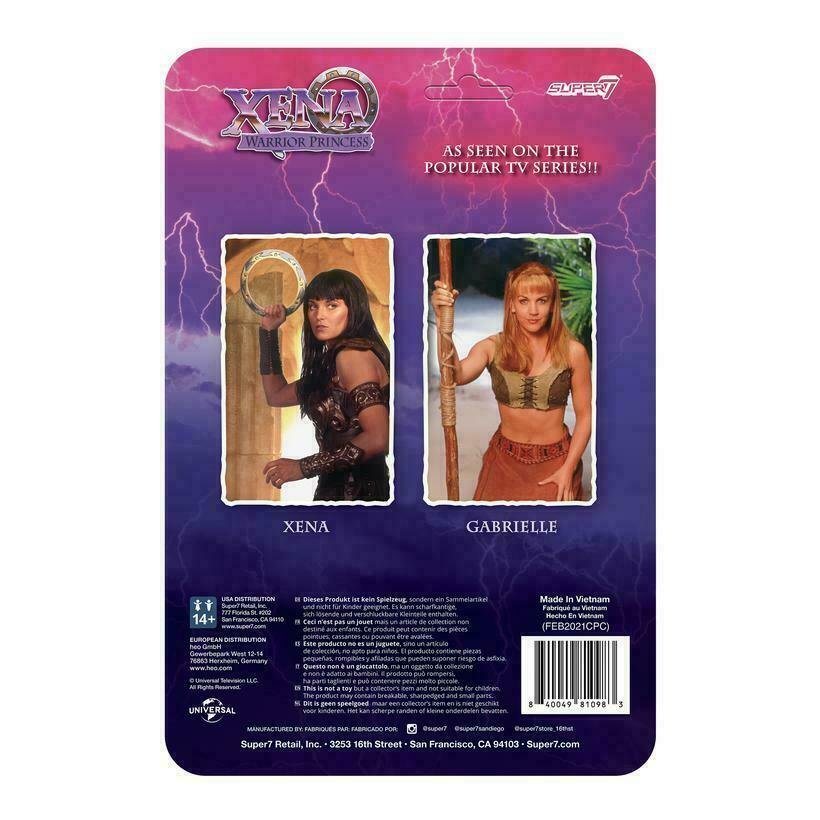 
                      
                        ReAction | Xena (Warrior Princess) Actionfigur
                      
                    