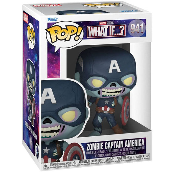 Marvel - What If | Zombie Captain America Funko Pop Vinyl Figur