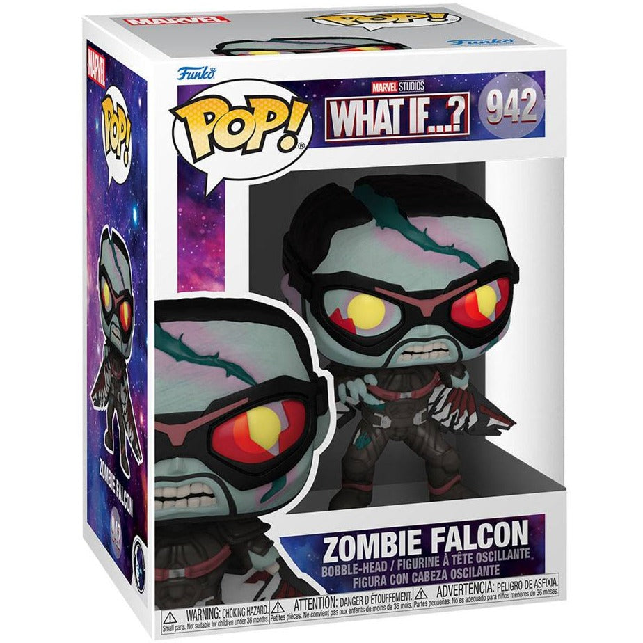 Marvel - What If | Zombie Falcon Funko Pop Vinyl Figur